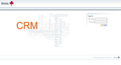 Desktop Screenshot of crm.sequelmed.com