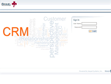 Tablet Screenshot of crm.sequelmed.com
